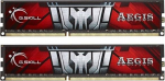 G.skill Aegis F3-1600C11D-16GIS memory module 16 GB 2 x 8 GB DDR3 1600 MHz