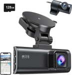 Redtiger F7NP WiFi 4K + 1080p 128GB Dash Cam