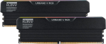 Klevv Pamięć Klevv 32GB (16GBx2) URBANE V RGB 6000MHz CL30 DDR5 Kit Black moduł pamięci (KD5AGUA80-60A300V)