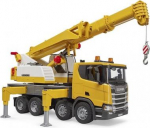 Bruder Vehicle Scania Super 560R Truck with crane Liebherr