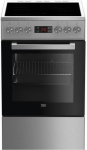 Beko FSM57300GX Freestanding cooker Ceramic Stainless steel A