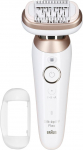Braun Silk-epil 9-011 3D IPL Epilator, Wet & Dry, White, Gold