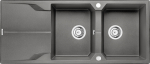 Deante Zlewozmywak Deante ZLEW.ANDANTE ANTRACYT MET. GRANIT 2K Z/O 1160x500x224,3,5''+SPACE SAVER
