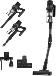 Taurus Homeland X9 Pro Pet & Car Cordless Stick Vacuum Cleaner Battery-powered Dry HEPA Bagless 0.7 l 615 W Black, Brown 2.5 Ah