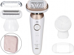 Braun Silk-&eacute;pil 9 Flex 9-360 3D 40 tweezers Rose, White