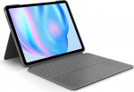 Logitech Combo Touch, QWERTY, Duński, Fiński, Norweski, Szwedzki, Trackpad, 1.9 cm, 1 mm, Apple