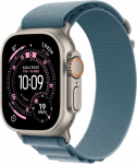 Apple Smartwatch Apple Watch Ultra 3 GPS + Cellular 49mm Titanium / Alpine Loop L Niebieski (MEWP4QP/A)