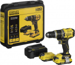 Stanley SFMCD721D2K Cordless Drill 18V