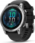Garmin Fenix E 3.3 cm (1.3") AMOLED 47 mm Digital 416 &times; 416 pixels Touchscreen Stainless steel Wi-Fi GPS (satellite)