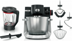 Bosch Serie 6 MUMS6ZS17 food processor 1600 W 5.5 L Black, Stainless steel