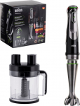 Braun MultiQuick 9 MQ 9195XLI 2 L Immersion blender 1200 W Black, Stainless steel
