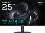 Gigabyte G25F2A 25" FHD Gaming Monitor - 1920 x 1080, 240Hz, 1ms, 300 cd/m&sup2;, Display HDR 10, HDMI 2.0, Displayport 1.4