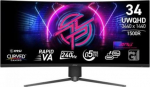 MSI Monitor MPG 346CQRF X24 34 cale/LED/WQHD/Curve/240Hz/Black