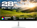 Japannext 71,1cm JN-IPS280UHD60F-P-W 16:9 HDMI/DP UHD