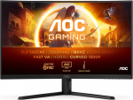 AOC G4 CQ32G4VE computer monitor 80 cm (31.5") 2560 x 1440 pixels Quad HD LCD Black, Grey