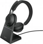 Jabra Headphones Evovle2 65 Stand Link380c UC Stereo Black