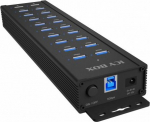 Icybox ICY BOX IB-HUB1720-U3 20 port HUB, 96 WATT PS