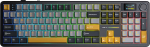 Aula F108 Pro Gray+Orange+Deep Gray Reaper Switch RGB Keyboard by AULA