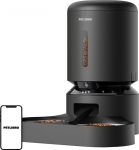 Petlibro Granary camera food dispenser with double bowl, 5L (black)