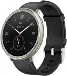 Amazfit Active 2 Premium NFC, 46mm with Leather Strap, Black EU W2433EU1N