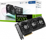 PNY Karta graficzna PNY GeForce RTX 5070 Triple Fan 12GB GDDR7 DLSS4 (VCG507012TFXPB1)