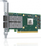 Nvidia Kontroler NVIDIA NVIDIA ConnectX-6 Dx EN - Crypto deaktiviert mit Secure Boot - Netzwerkadapter - PCIe 4.0 x16 - 100 Gigabit QSFP56 x 2