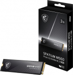 MSI Spatium M560 PCIE 5.0 NVME M.2 2 TB PCI Express 5.0 3D NAND
