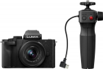 Panasonic Aparat Panasonic Lumix DC-G100DV + H-FS 12-32 f/3.5-5.6 + statyw DMW-SHGR2 (DC-G100DVEGK)