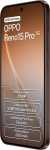 Oppo Smartfon Oppo Reno 15 Pro 5G 12/512GB Brązowy  (OPR15P5G12/512BRN)