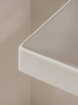 Keramag Umywalka Keramag A32768N000 / ROCA / ONA UMYWALKA BLATOWA 60X45 CM Z OTWOREM NA BATERIĘ FINECERAMIC&reg;