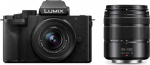 Panasonic Aparat Panasonic Lumix DC-G100D + G Vario 12-32mm f/4.0-5.6 Mega OIS + 45-150mm f/4.0-5.6 (DC-G100DWEGK)