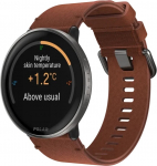 Polar Zegarek sportowy Polar Ignite 3 Titanium Brązowy (900110028)