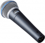 Shure Beta 58A - dynamic, supercardioid, vocal microphone