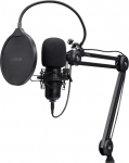 Trust GXT 270 Emita II+ Black Podcast microphone