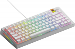 Glorious Klawiatura Glorious GMMK 3 HE 75 % Custom Gaming-Tastatur - Pre-Built, ANSI (US), Fox HE Switches, biały
