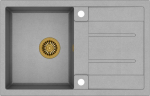 Quadron Zlewozmywak Quadron MORGAN 111 GraniteQ złoty / szary metalik