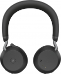 Jabra Evolve2 75 MS Link380c - wireless over-ear headphones with active noise cancellation, black