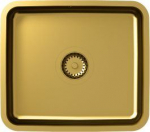 Quadron Zlewozmywak Quadron NICOLAS SteelQ Nano PVD złoty