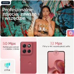 Motorola Smartfon Motorola Moto G86 5G 8/256GB R&oacute;żowy (PB7L0085SE)