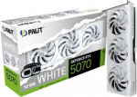Palit Graphics card GeForce RTX 5070 WHITE OC 12GB GDDR7 192bit 3DP/HDMI
