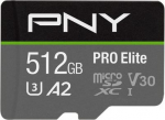 PNY MicroSDXC Elite 512GB P-SDUX512U3100PRO-GE