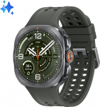 Samsung Galaxy Watch Ultra2 3.81 cm (1.5") AMOLED 47 mm Digital 498 x 498 pixels Touchscreen 4G Silver Wi-Fi GPS (satellite) (model 2026)