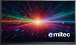 Ernitec 43''  4K 24/7 surveillance