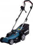 Makita ELM3320 lawn mower Walk behind lawn mower Black,Turquoise AC
