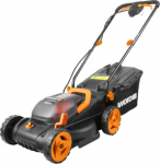 Worx Aku muruniiduk WG779E, 2 x 20 V / 2,5 Ah.