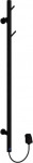 Instal Projekt Electric towel dryer Tubi, 850x88 mm, TUBIE-85C31, black matt