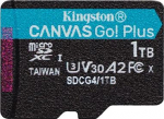 Kingston Memory card microSD 1TB Canvas Go! Plus 200MB/s A2 U3 V30