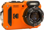Kodak Aparat Podwodny Wodoszczelny 15m 16mp 1080p 4 Zoom Optyczny Wifi / Kodak Wpz2 / Pomarańczowy