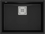 Quadron Zlewozmywak Quadron DAVID 50 GraniteQ pure carbon/elementy stalowe