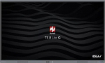 Avtek International TS 8 Lite G 75 Interactive flat panel 190.5 cm (75") LED Wi-Fi 420 cd/m&sup2; 4K Ultra HD Black Touchscreen Built-in processor Android 14 24/7